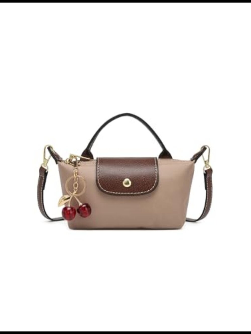 Women's Vegan Leather Mini Convertible Crossbody & Top-Handle Bag